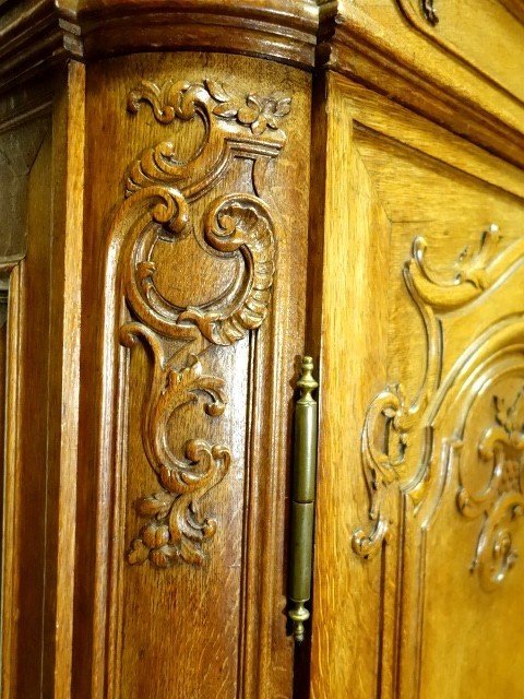 Armoire Régence Du XVIIIe Siècle -photo-4