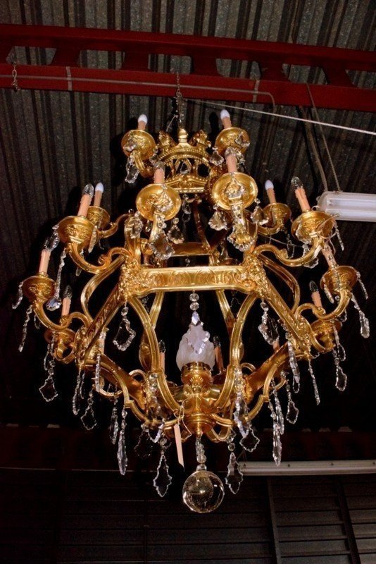 Grand Lustre Cage-photo-2