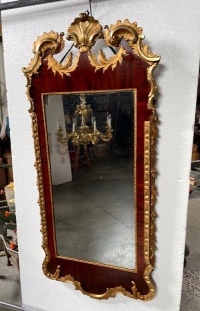 Miroir allemand d'époque Louis XV