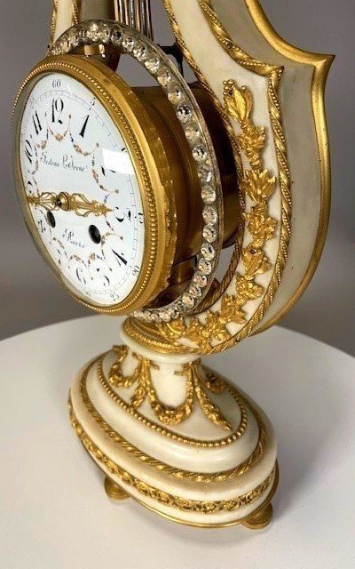 Louis XVI Style Lyra Clock-photo-4