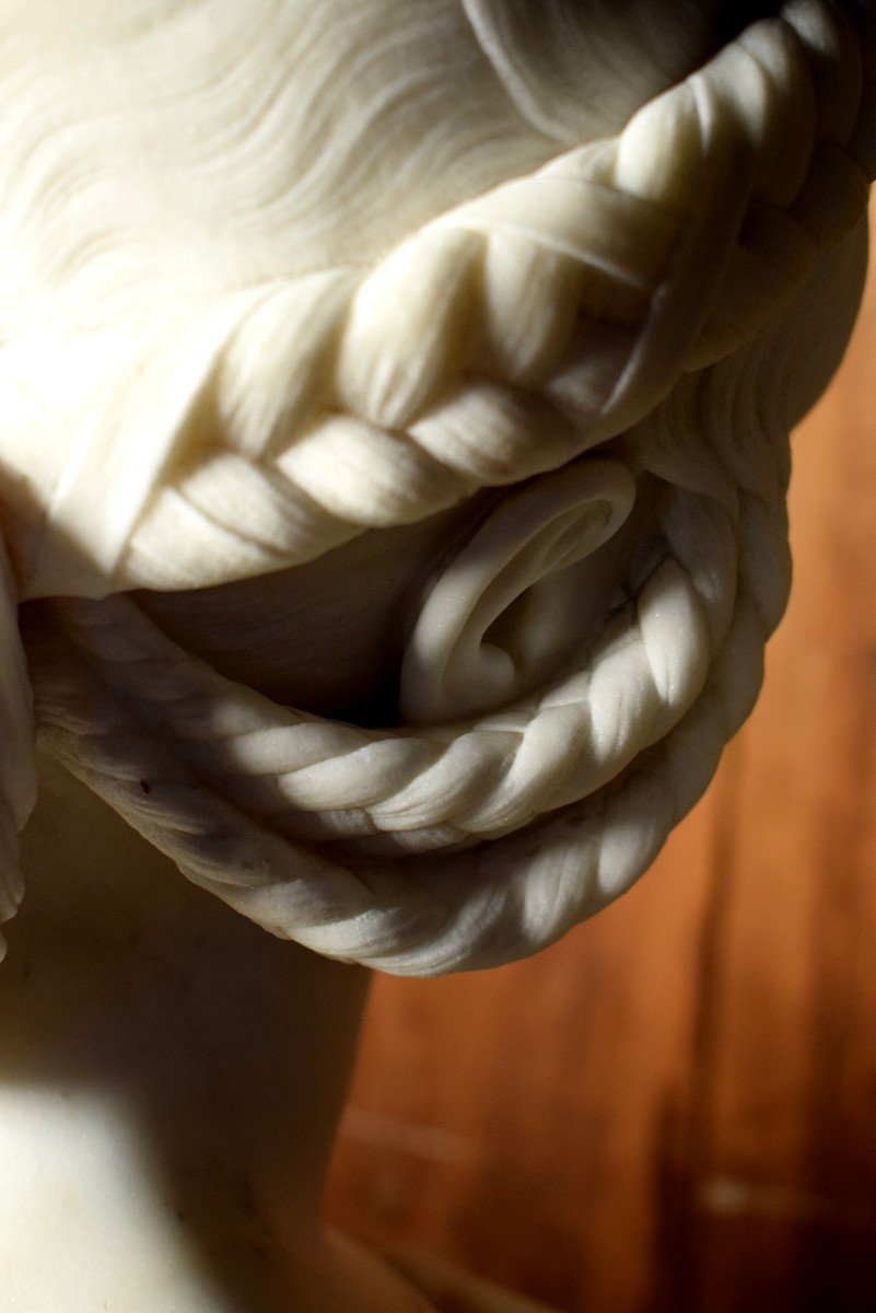 Florentine Marble Bust-photo-3