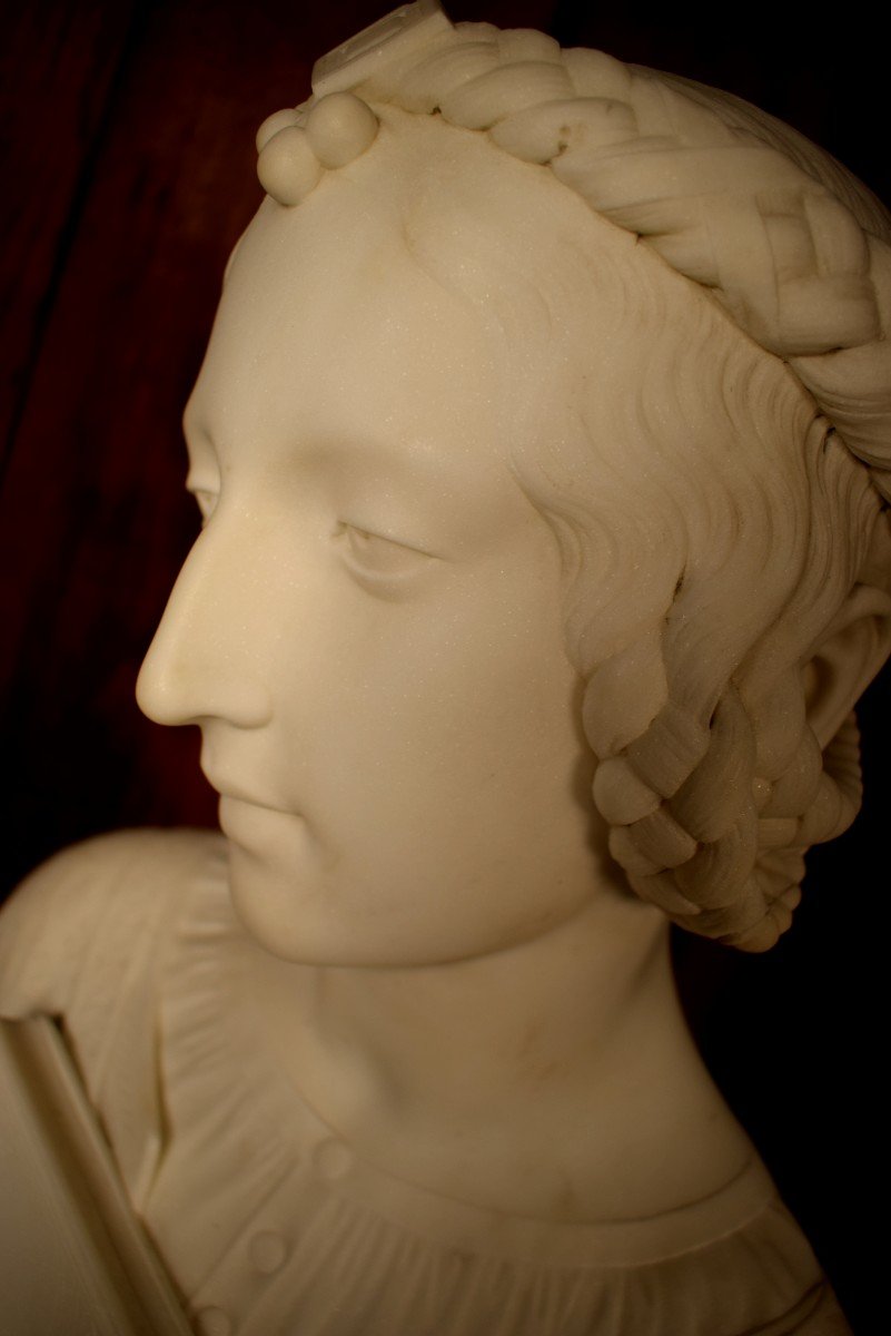 Florentine Marble Bust-photo-7