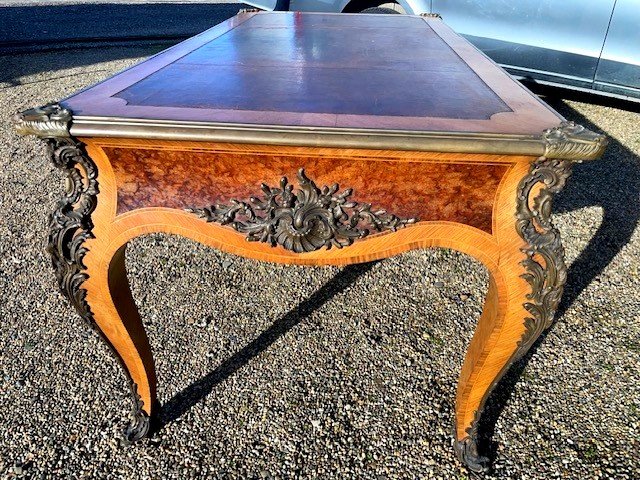 Bureau Plat Louis XV -photo-2