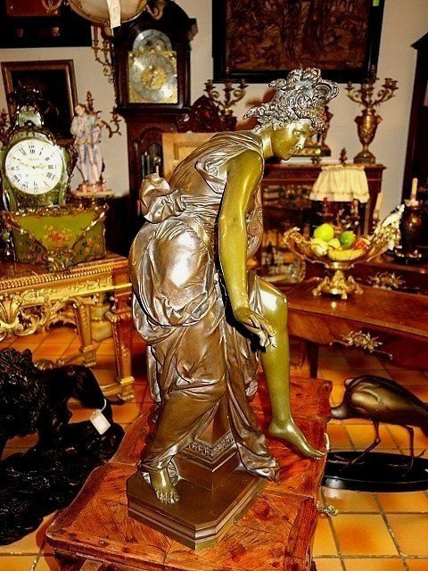 Bronze Sculpture "melody"-photo-3