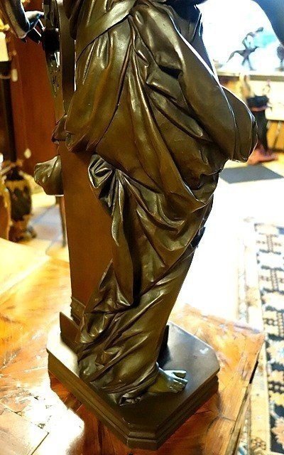 Bronze Sculpture "melody"-photo-1