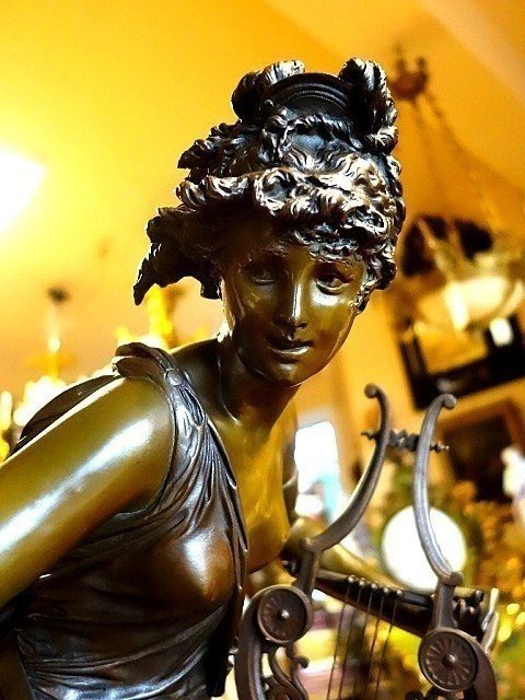 Bronze Sculpture "melody"-photo-4