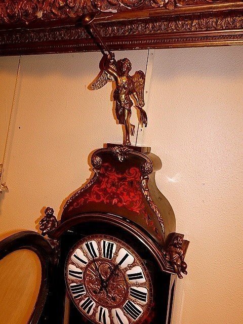 Boulle Marquetry Wall Regulator -photo-2