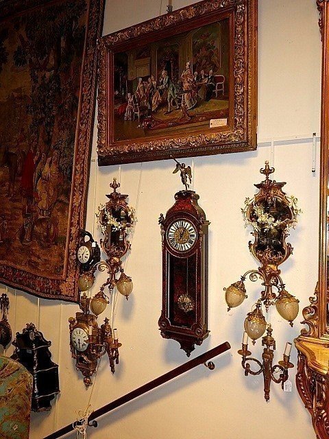 Boulle Marquetry Wall Regulator 