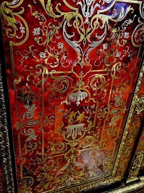 Dressoir En Marqueterie Boulle-photo-3