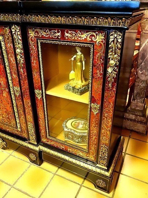 Dressoir En Marqueterie Boulle-photo-1