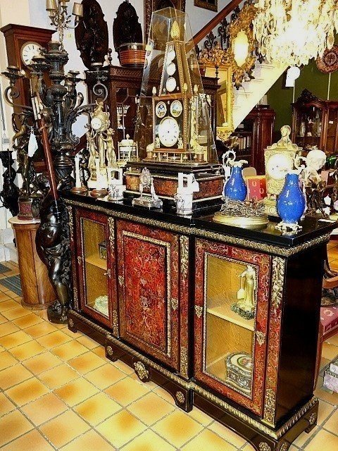 Dressoir En Marqueterie Boulle