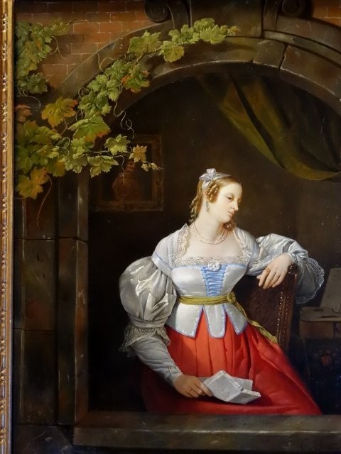 Painting "the Letter" By François Célestin-photo-2