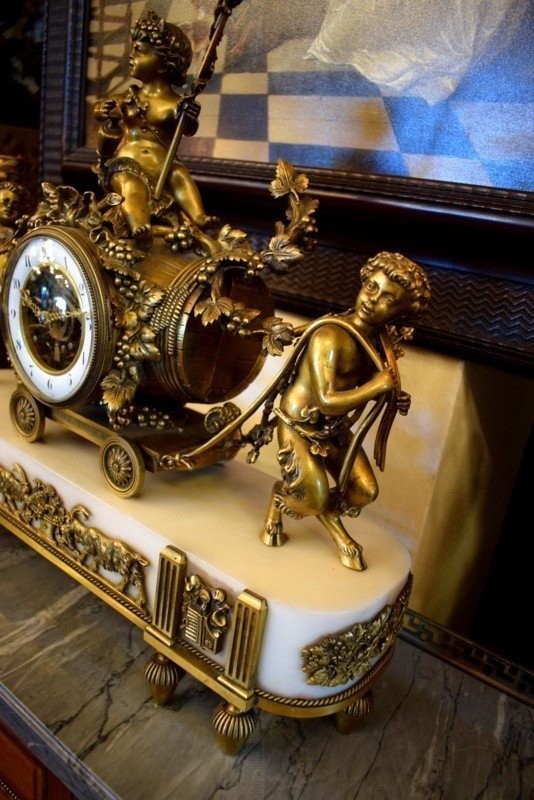 Louis XVI Style Clockset-photo-5