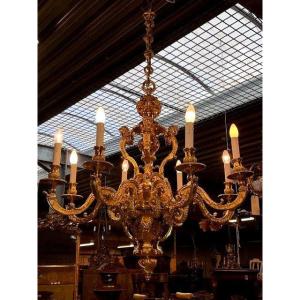 Very Large Mazarin Style Chandelier