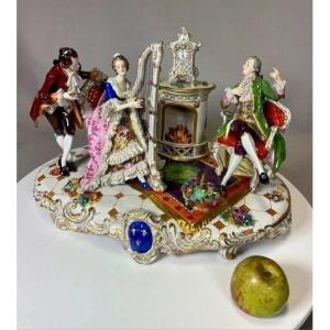 Groupe En Porcelaine 