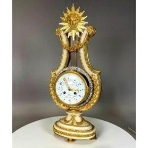 Louis XVI Style Lyra Clock