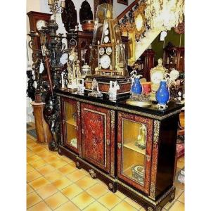 Sideboard In Boulle Marquetry 