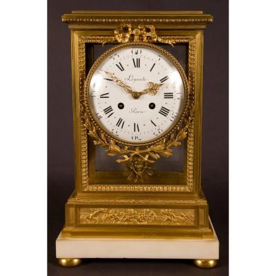 Pendule Cage Style Louis XVI Lepaute Paris