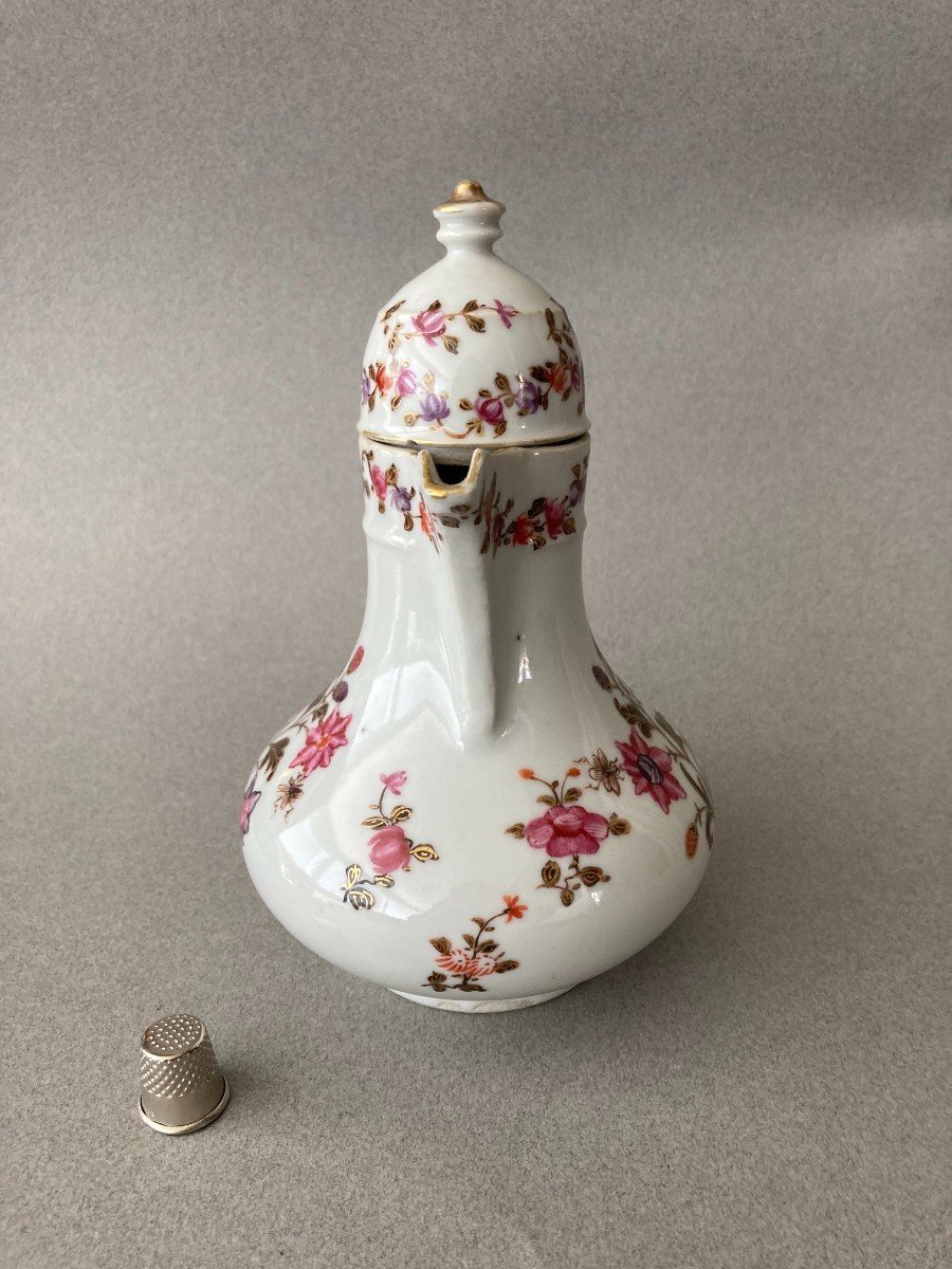 China:   Covered Porcelain Jug 18th Century-photo-3