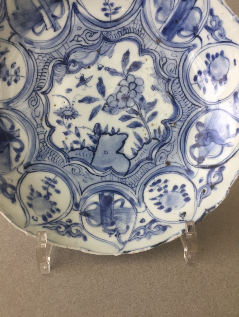 China: Circular Plate Karak 17th Century-photo-2