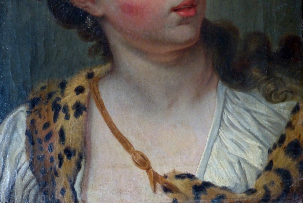 La Nymphe Callisto, d'Après Jean Baptiste Greuze (1725-1805)-photo-3