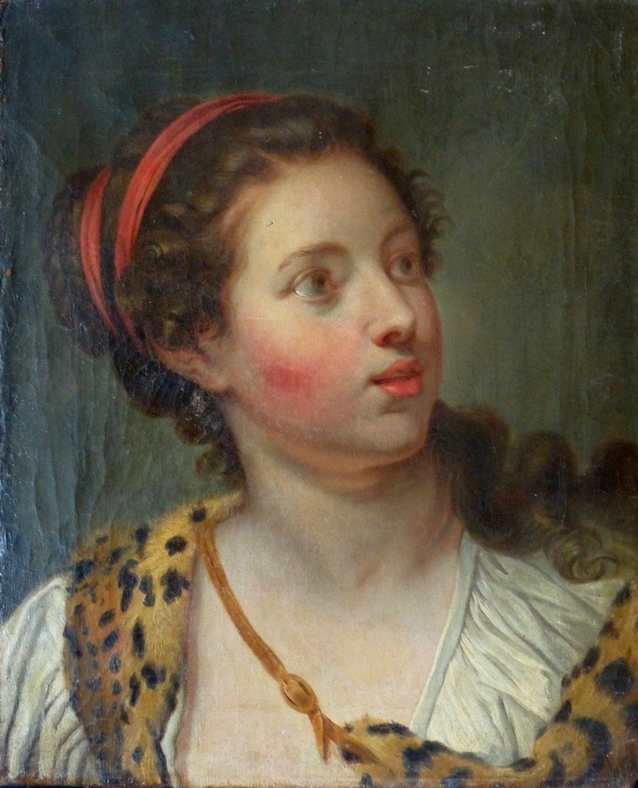 La Nymphe Callisto, d'Après Jean Baptiste Greuze (1725-1805)