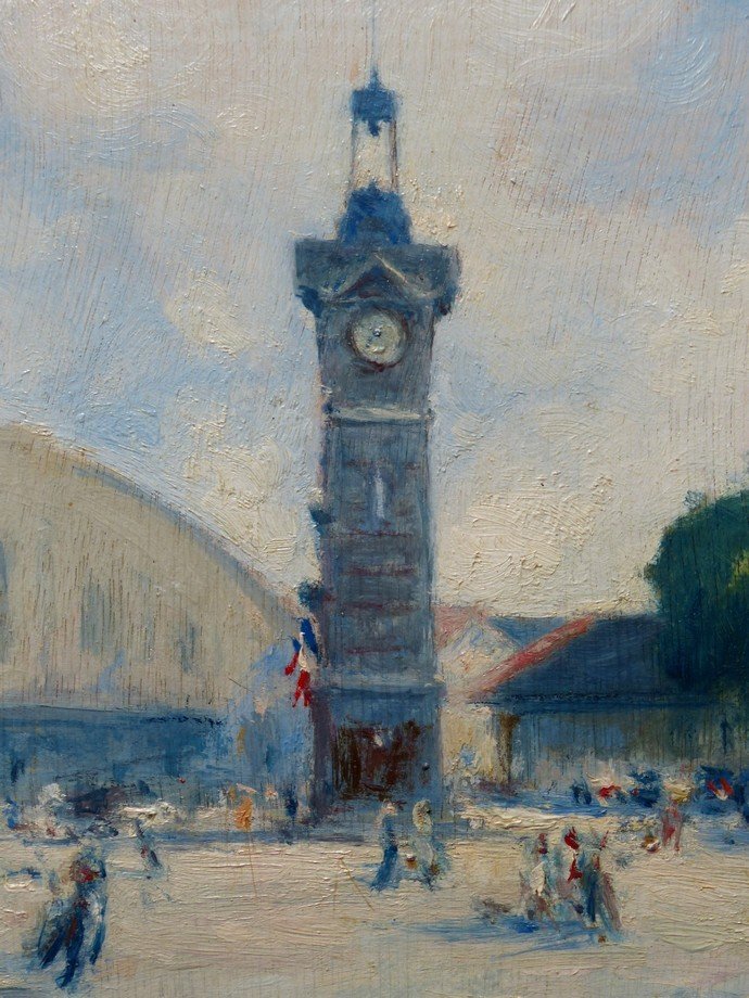 Rouen Station By Marcel Bloch-photo-2