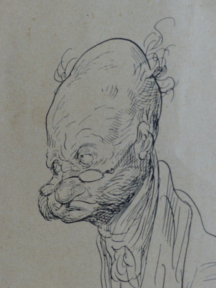 Caricature De Marquis d'Après Gustave Doré-photo-4