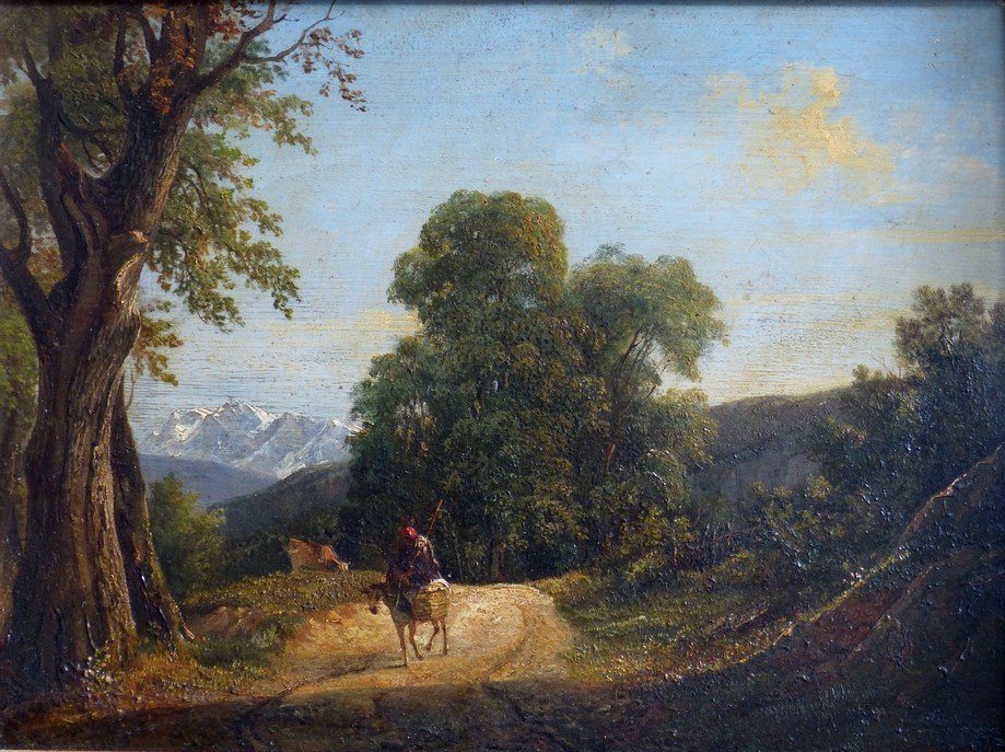 Isidore Dagnan (1788-1873), Paysage Bucolique