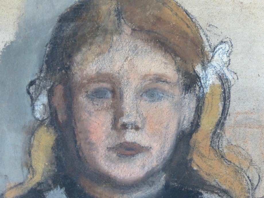 Sketch, Portrait Of A Young Girl-photo-1