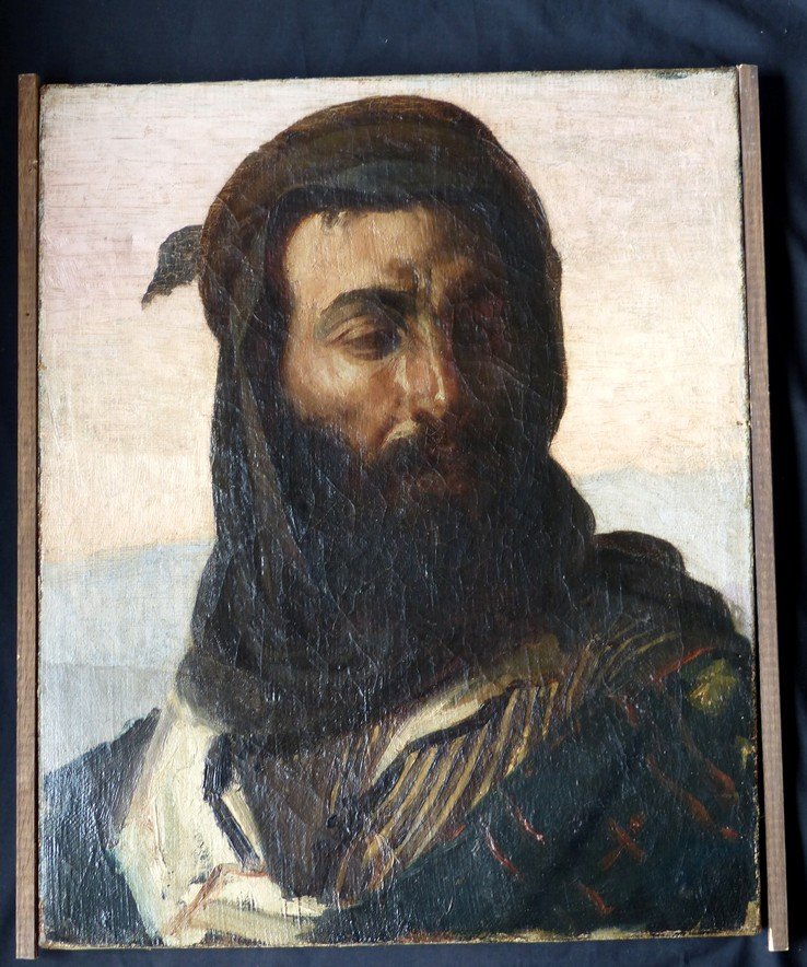 Portrait Of An Arab Chief, Entourage Of Henri Regnault-photo-2