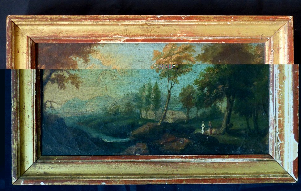 18th Century School, Bucolic Landscape-photo-2