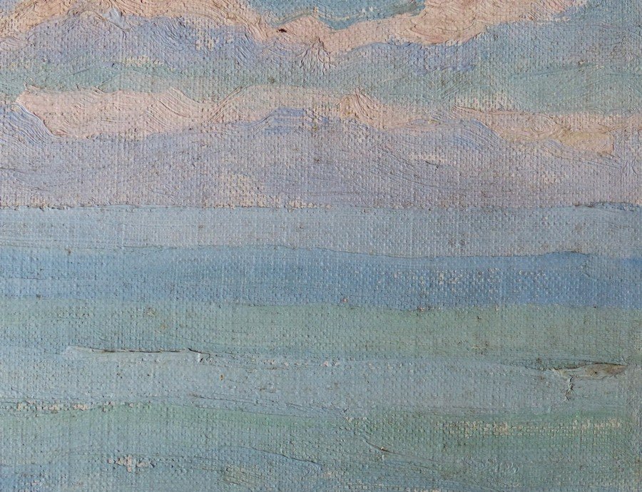 Between Sky And Sea, Sketch From The Early 20th Century -photo-2