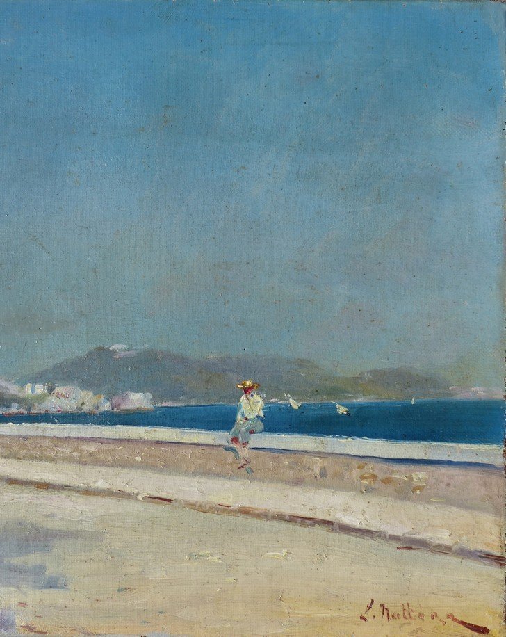 Louis Nattero (1870-1915), Vue De La Corniche à Marseille-photo-3