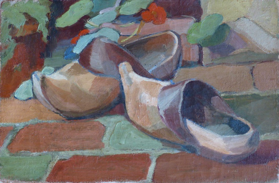 Clogs In The Garden