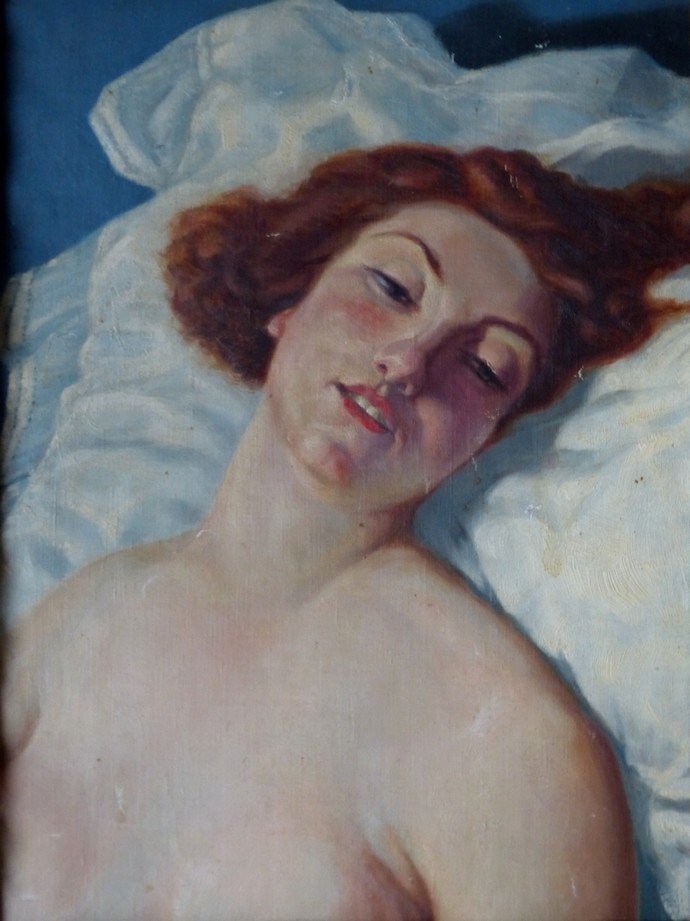 Languid Woman, Circa 1920