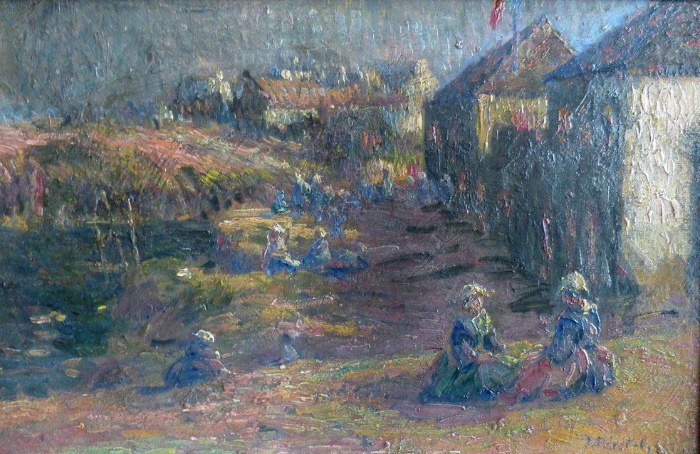 Jean-bertrand Pégot Ogier (1877-1915) - Doëlan,  l'Ancienne Conserverie