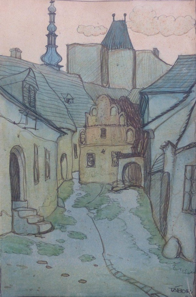 Czech School (1908), View Of Tabor