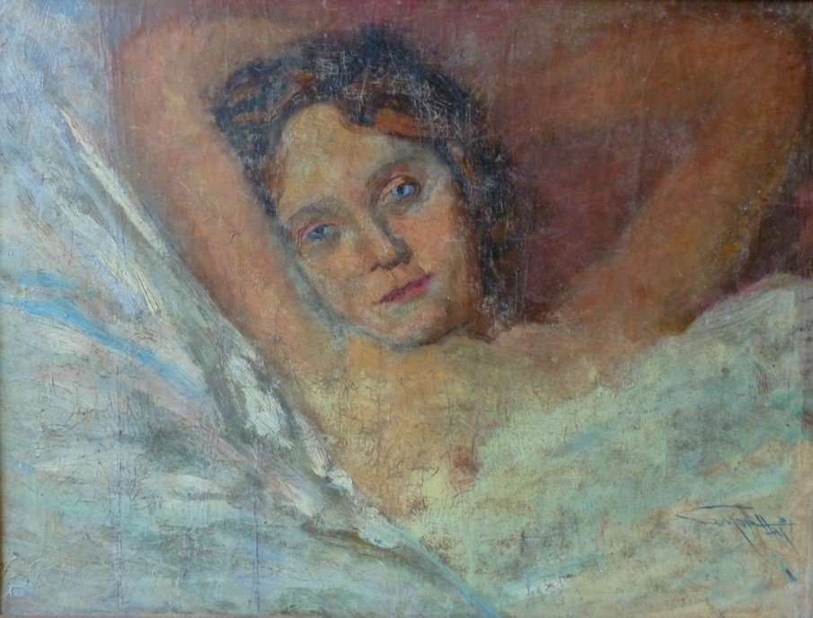 Henri Cayon (1878-1943), Femme Alanguie