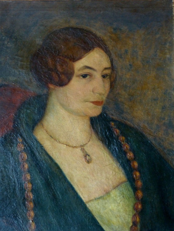 Polish School 1921, Portrait Of Junosza