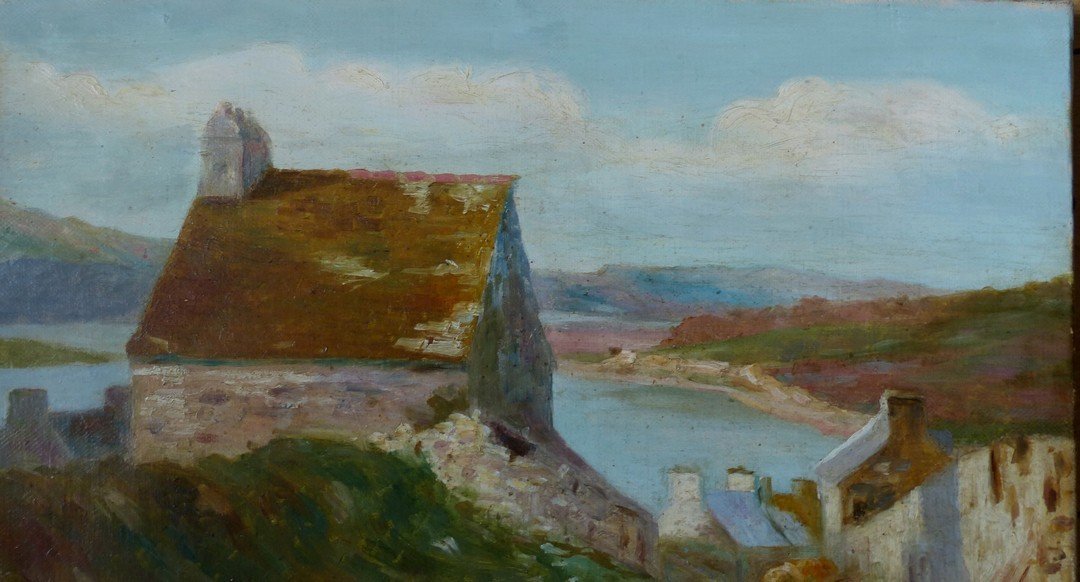 Henry d'Estienne (1872-1949), Vue d'Un Paysage Breton-photo-2