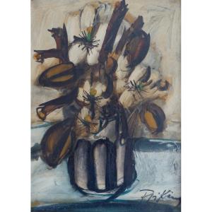 Franz Priking (1929-1979), Nature Morte Aux Fleurs