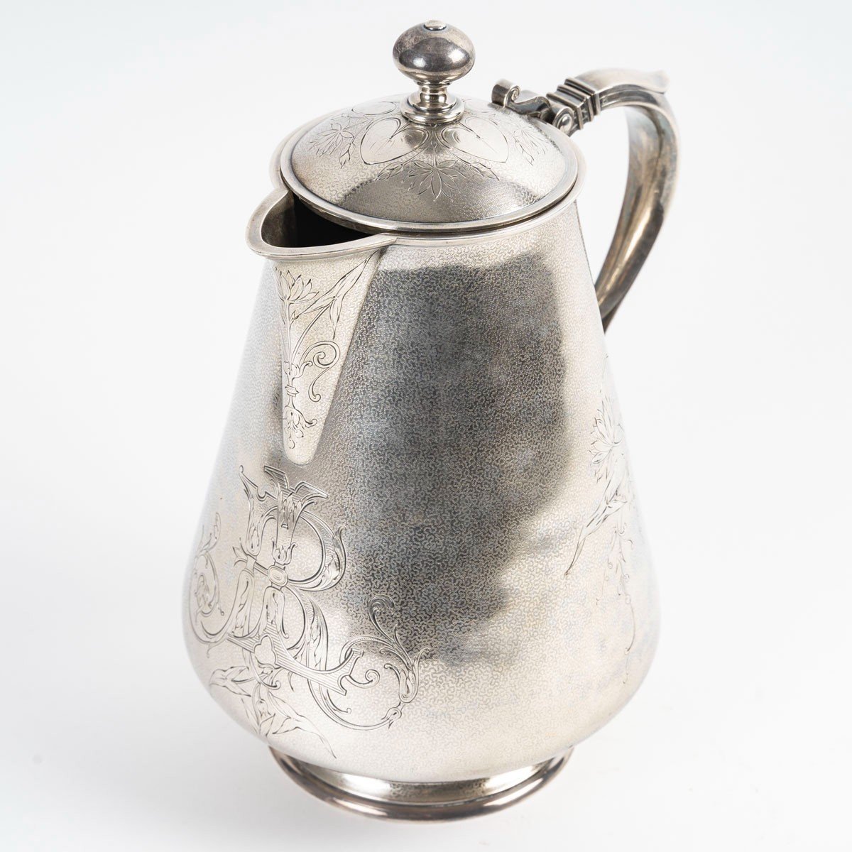 Fannière Frères Paris: Solid Silver Jug, Circa 1880