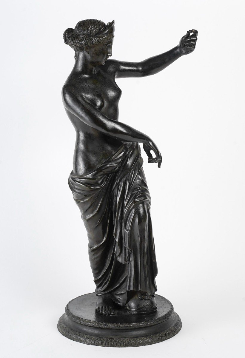 Venus: Bronze From The Grand Tour, Italy 19th-photo-3