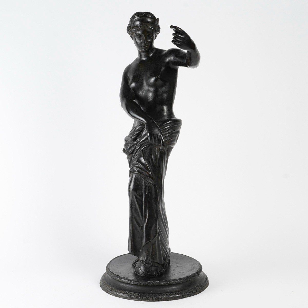 Venus: Bronze From The Grand Tour, Italy 19th-photo-2