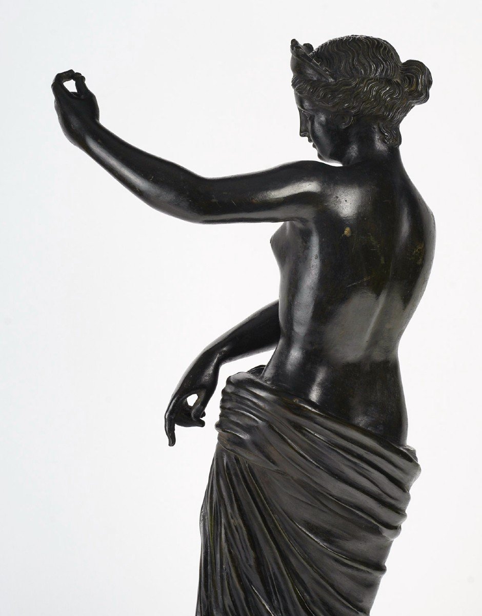 Venus: Bronze From The Grand Tour, Italy 19th-photo-3