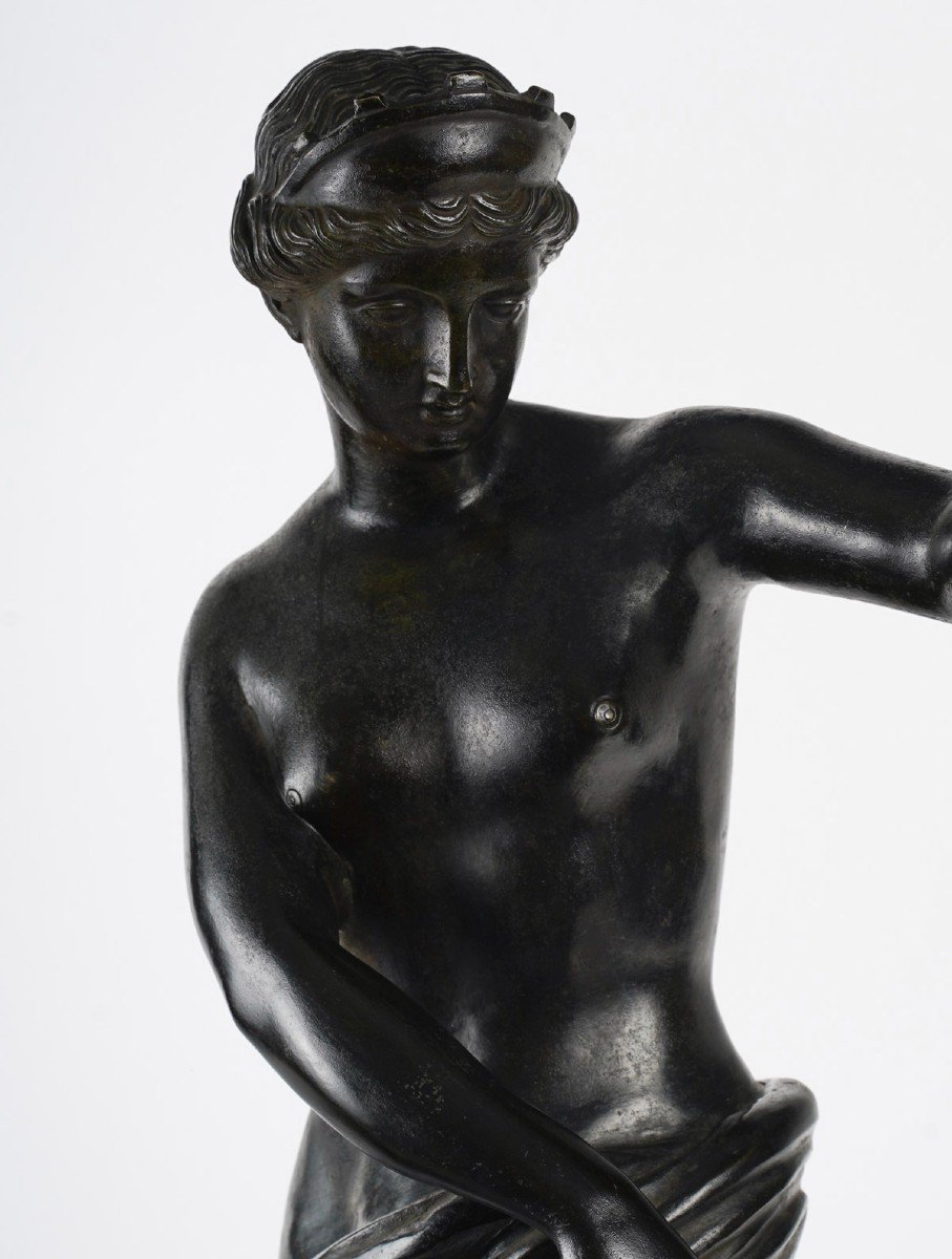 Venus: Bronze From The Grand Tour, Italy 19th-photo-4