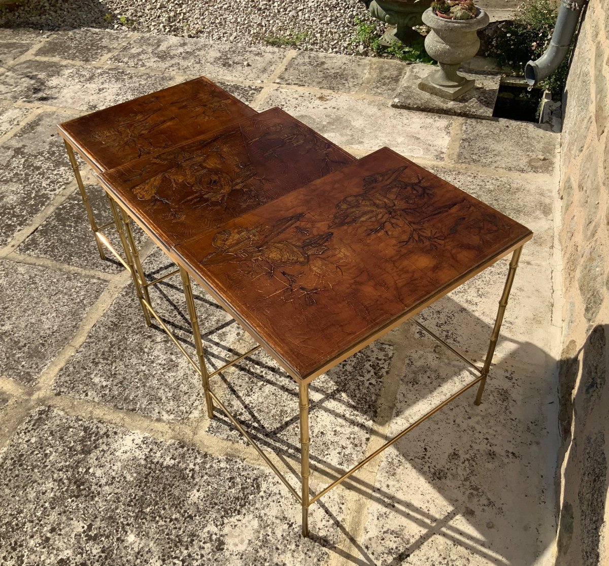 Nesting Tables. Maison Bagués Around 1970-photo-2