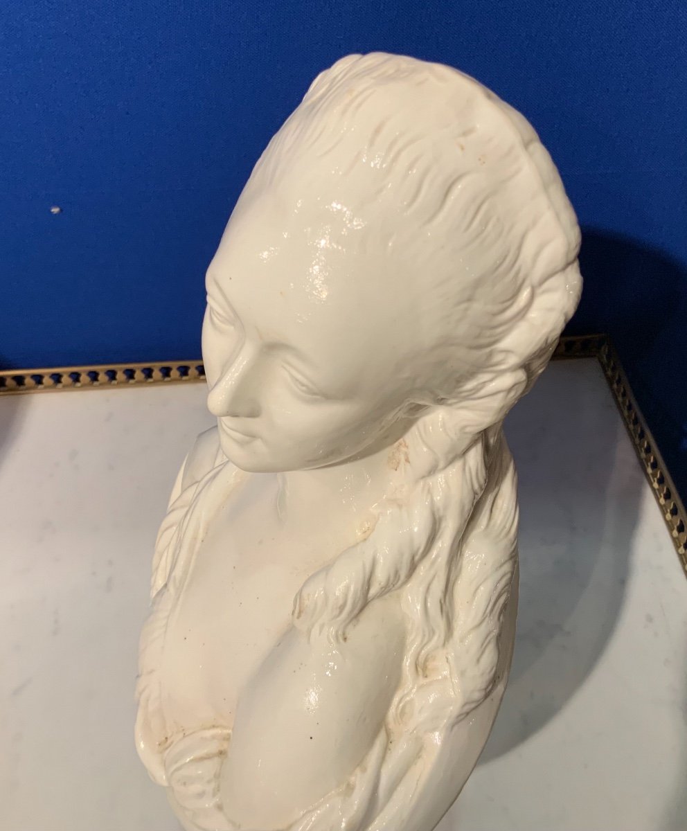 Bust In Soft Paste Of Mme Du Barry, Favorite Of Lxv-photo-1