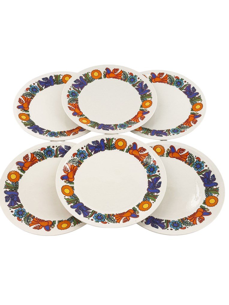 Service De Table En Porcelaine, Villeroy Et Boch, Modèle Acapulco,57 Pièces.-photo-5